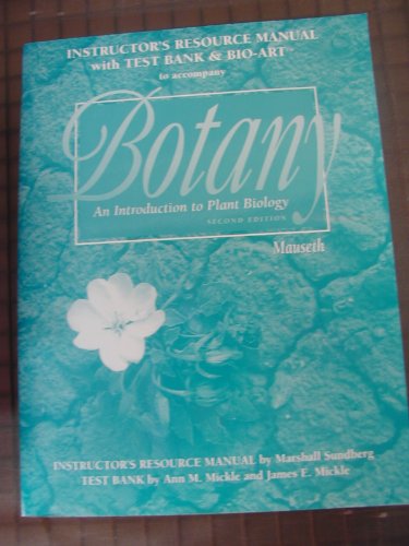 9780030058929: Instructor's Resource Manual with Test Bank & Bio-Art to Accompany Botany (An introduction to Plant Biology)
