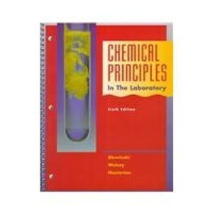 Beispielbild fr Chemical Principles in the Laboratory (Saunders Golden Sunburst Series) zum Verkauf von Wonder Book