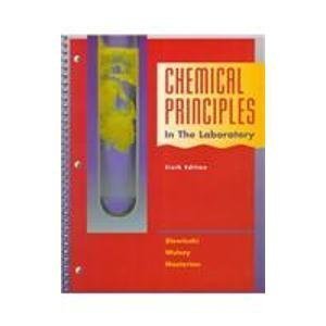 Stock image for Chemical Principles in the Laboratory (Saunders Golden Sunburst Series) for sale by Wonder Book