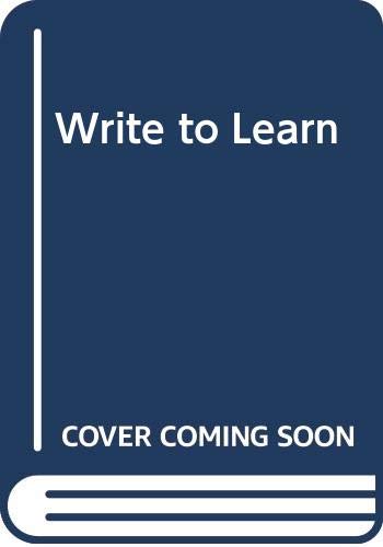 9780030062186: Write to Learn