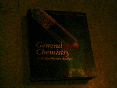 Beispielbild fr General Chemistry With Qualitative Analysis, 5th zum Verkauf von a2zbooks
