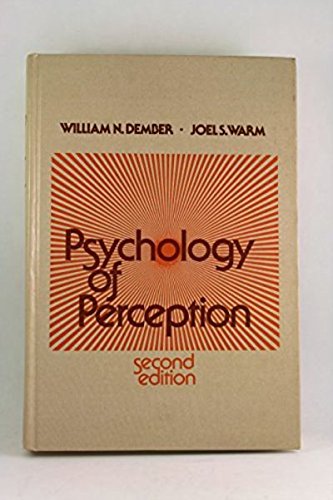 9780030064265: Psychology of Perception