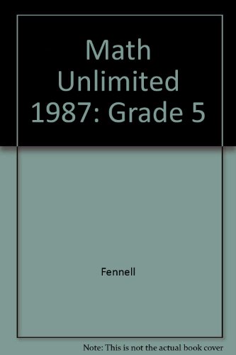 9780030064371: Math Unlimited, 1987: Grade 5