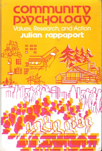 Stock image for Community Psychology: Values, Research, and Action for sale by KuleliBooks