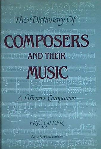 Stock image for The Dictionary of Composers and Their Music for sale by HPB-Emerald