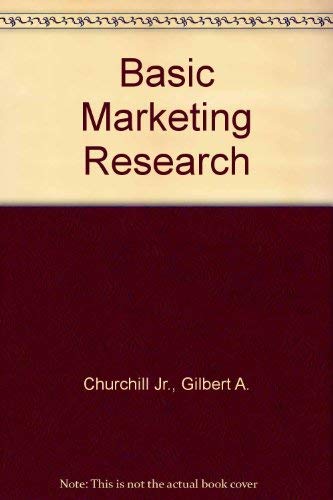 9780030072789: Basic Marketing Research