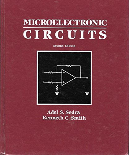 Imagen de archivo de Microelectronic circuits (HRW series in electrical engineering) a la venta por -OnTimeBooks-