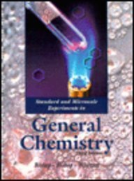 Stock image for Standard and Microscale Experiments in General Chemistry for sale by BooksRun