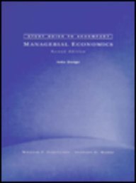 Beispielbild fr Managerial Economics (The Dryden Press Series in Economics) zum Verkauf von Wonder Book
