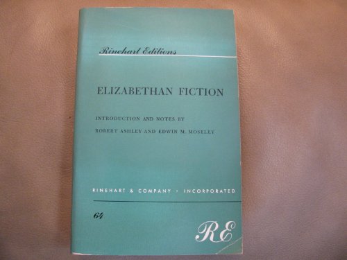 Stock image for Elizabethan Fiction for sale by Top Notch Books