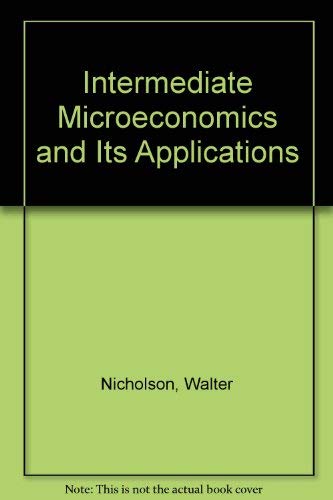 Imagen de archivo de Intermediate Microeconomics and Its Application a la venta por HPB-Red