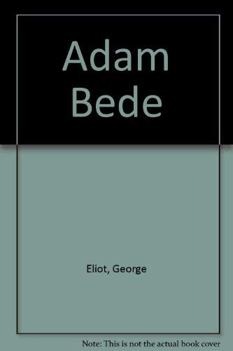 Stock image for Adam Bede for sale by SuzyQBooks