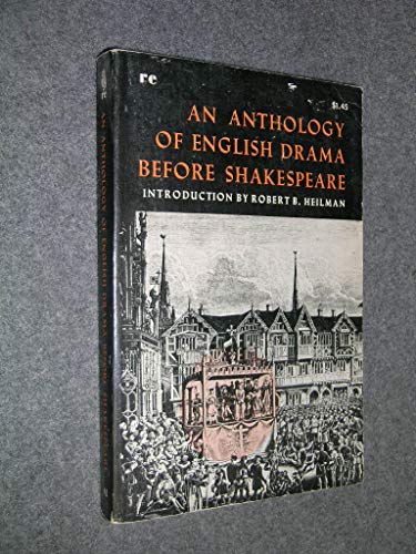 9780030086250: Anthology of English Drama Before Shakespeare