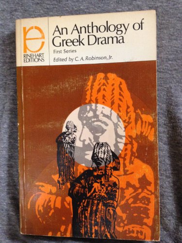 9780030094156: An Anthology of Greek Drama: v.1