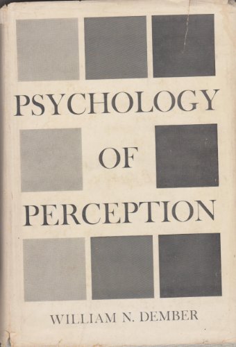 9780030099908: Psychology of Perception