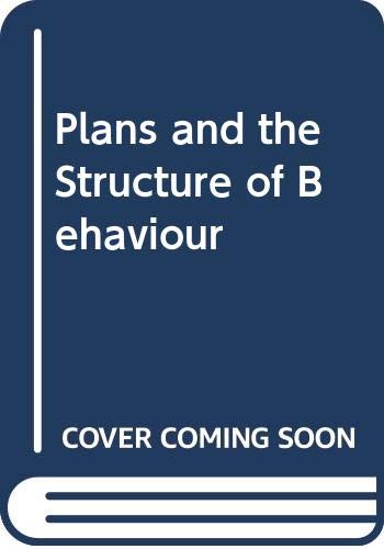 Beispielbild fr Plans and the Structure of Behaviour zum Verkauf von Better World Books