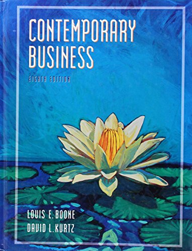 Stock image for Contemporary Business for sale by Better World Books