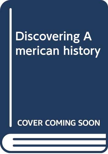 Stock image for Discovering American history for sale by ThriftBooks-Atlanta