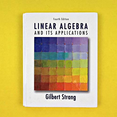 9780030105678: Linear Algebra and Its Applications