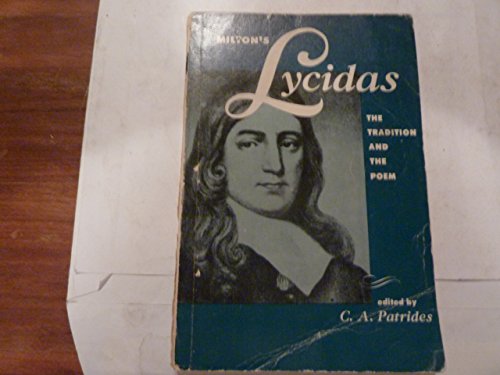 Stock image for Milton's Lycidas: the Tradition And The Poem for sale by Bank of Books