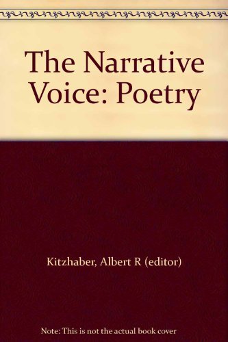 Imagen de archivo de The Narrative Voice: Poetry a la venta por Webster's Bookstore Cafe, Inc.