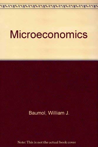 Imagen de archivo de Microeconomics : Principles and Policy a la venta por Better World Books: West