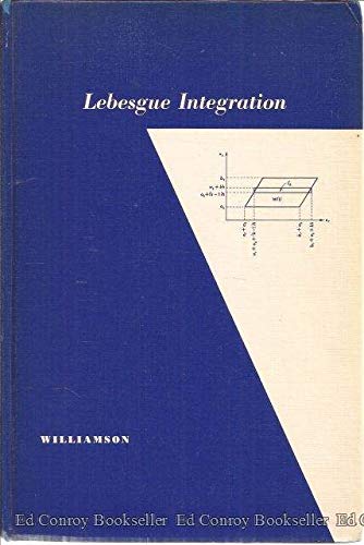 9780030113208: Lebesgue Integration (Athena S.)