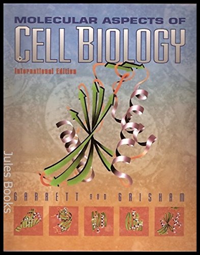 Stock image for Molecular Aspects of Cell Biology for sale by Anybook.com