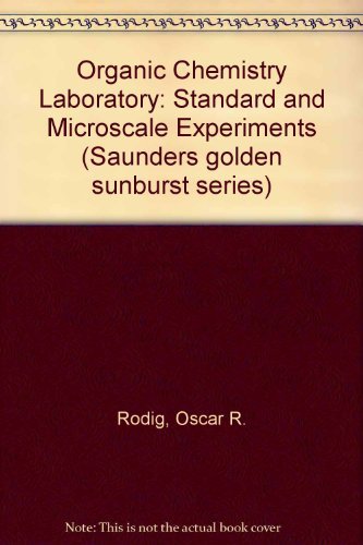 Stock image for Organic Chemistry Laboratory (Saunders golden sunburst series) for sale by Wonder Book