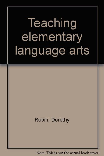 Stock image for Teaching elementary language arts for sale by Irish Booksellers