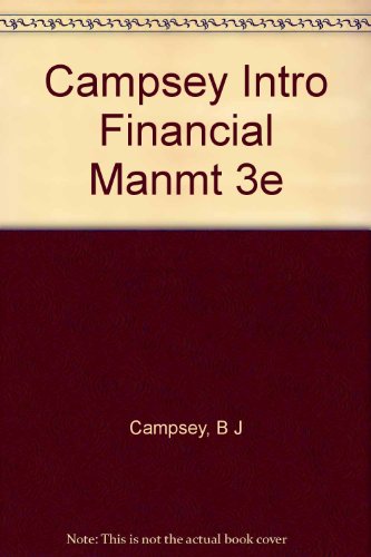 9780030123535: Introduction to Financial Management