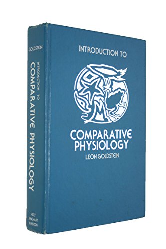Beispielbild fr Introduction to comparative physiology zum Verkauf von The Book Bin