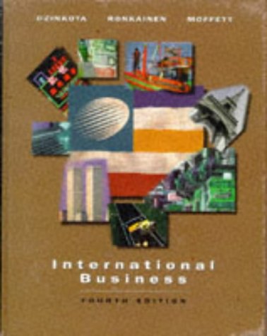 Imagen de archivo de International business a la venta por The Book Cellar, LLC