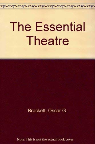 Beispielbild fr Essentials of Theatre zum Verkauf von Better World Books