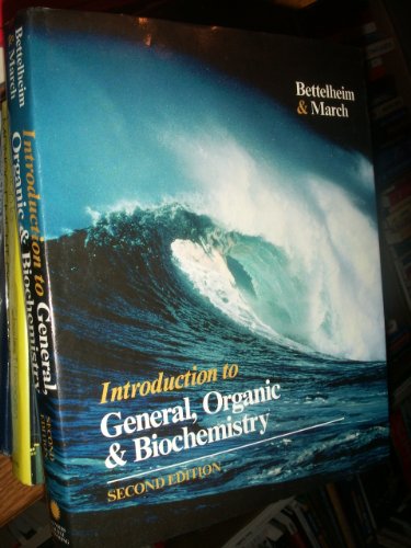 Beispielbild fr Introduction to General, Organic & Biochemistry (Saunders golden sunburst series) zum Verkauf von HPB-Ruby