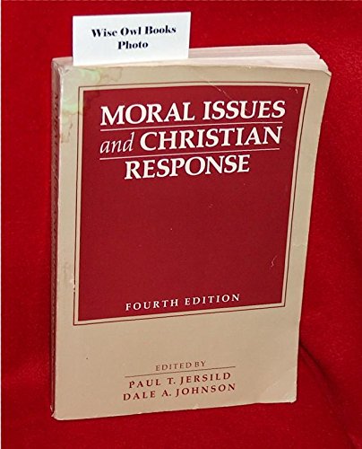 Stock image for Moral Issues and Christian Response for sale by HPB-Ruby