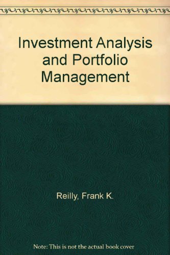 9780030135767: Investment Analysis and Portfolio Management