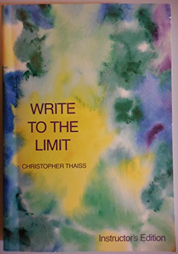 9780030140921: Write to the limit