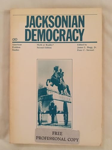 Beispielbild fr Jacksonian democracy (American problem studies) zum Verkauf von Robinson Street Books, IOBA