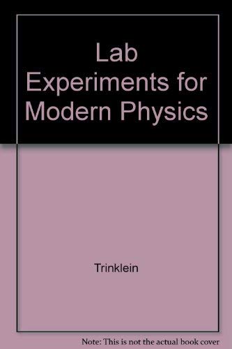 Stock image for Modern Physics Lab Experiments ; 9780030145223 ; 0030145228 for sale by APlus Textbooks
