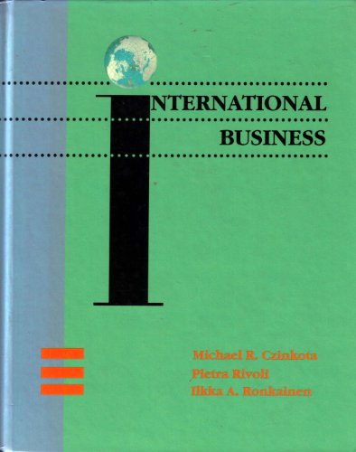 9780030145339: International business (The Dryden Press series in management)