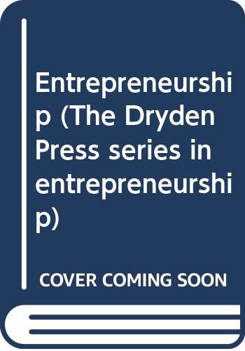 9780030150845: Entrepreneurship: A Contemporary Approach (The Dryden Press series in entrepreneurship)