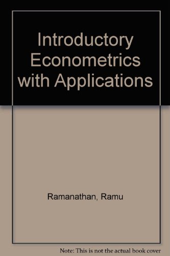 Beispielbild fr Introductory Econometrics with Applications zum Verkauf von WorldofBooks