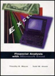 9780030155024: Financial Analysis with Microsoft Excel