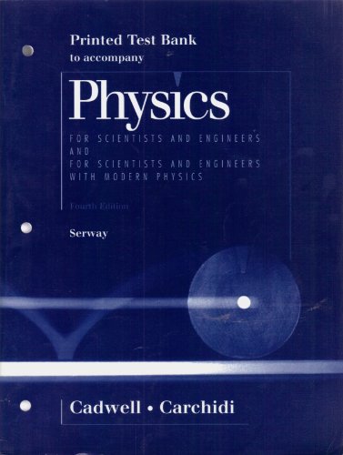 Physics for Scientists & Engineers (9780030156670) by Serway, Raymond A.