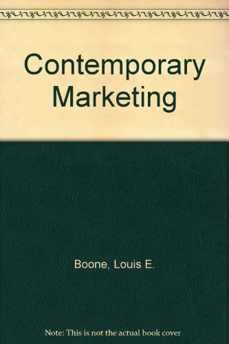 9780030157684: Contemporary Marketing: Ms-DOS 5.25, 1.2M