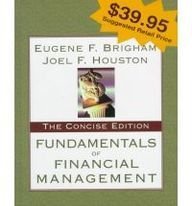 Stock image for Fundamentals of Financial Management : Concise Edition for sale by Hippo Books