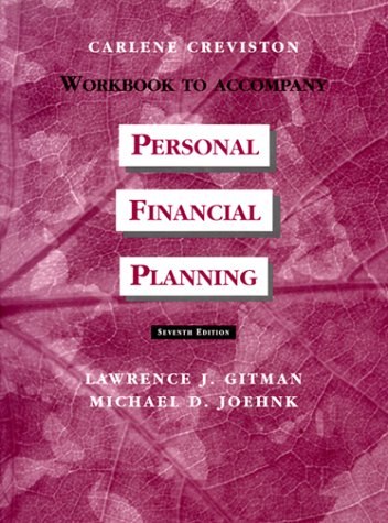 Beispielbild fr Personal Financial Planning: Study Guide and Workbook zum Verkauf von Mispah books