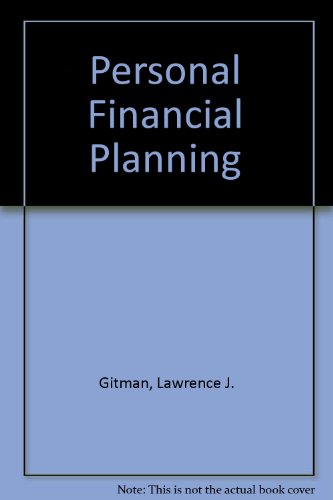 9780030159985: Personal Financial Planning/Book and Worksheets