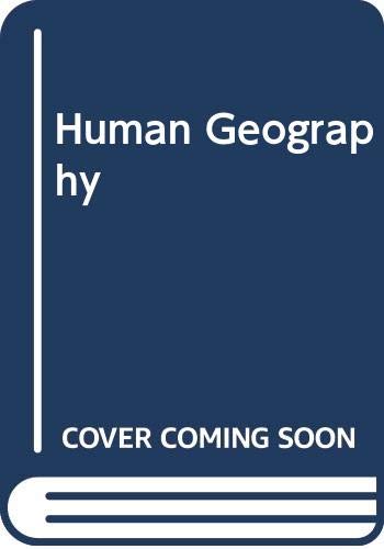 Human Geography (9780030165528) by Nelson, Stephanie